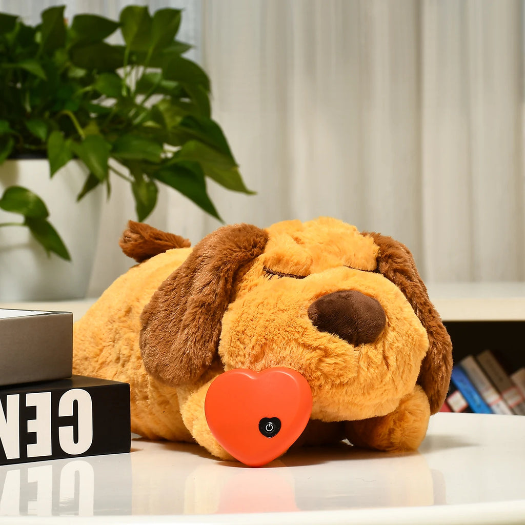 Beruhigendes Kuscheltier mit Herzschlag – Sicherheit für deinen Hund 🐾❤️