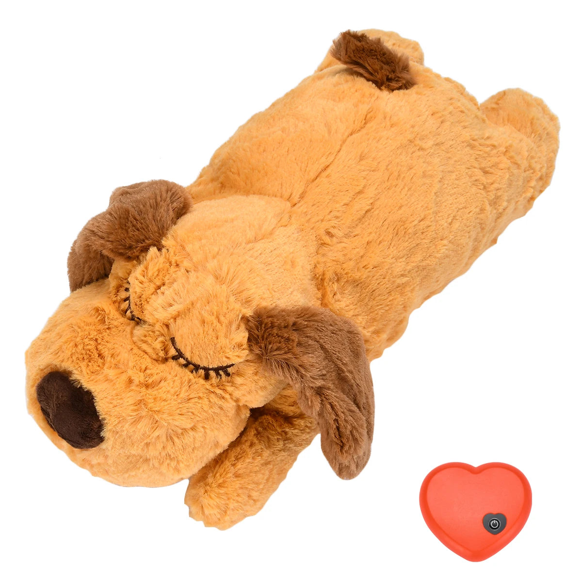 Beruhigendes Kuscheltier mit Herzschlag – Sicherheit für deinen Hund 🐾❤️