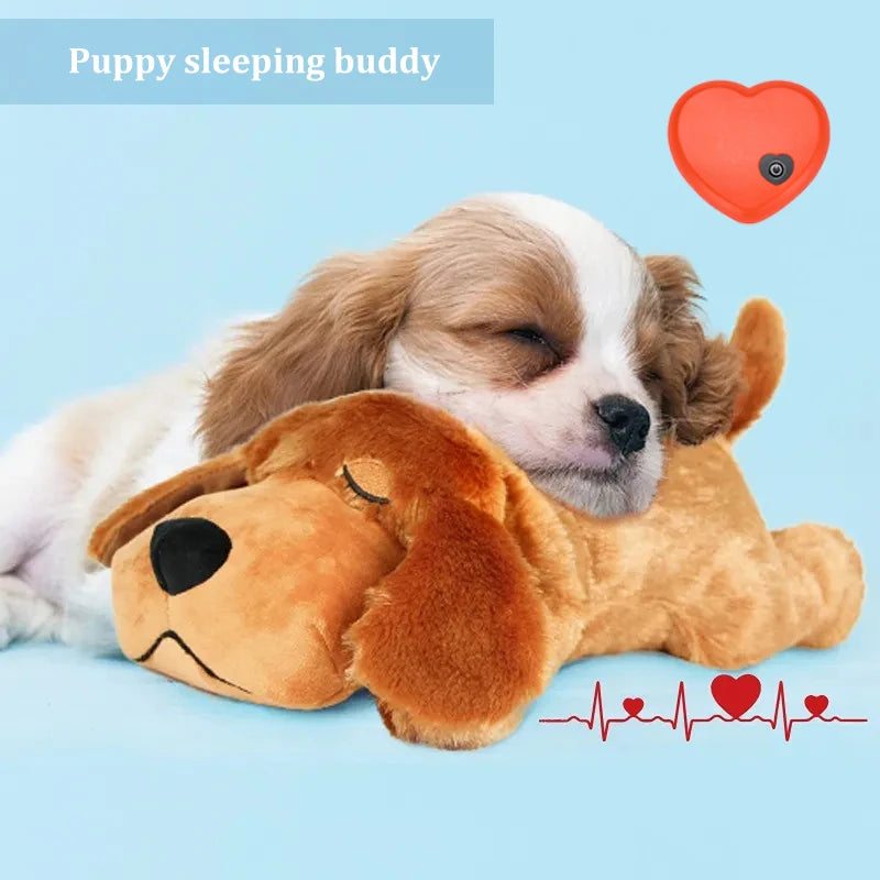 Beruhigendes Kuscheltier mit Herzschlag – Sicherheit für deinen Hund 🐾❤️